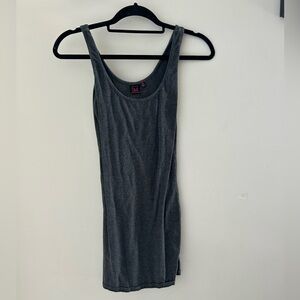 Gray Women's Mini Dress